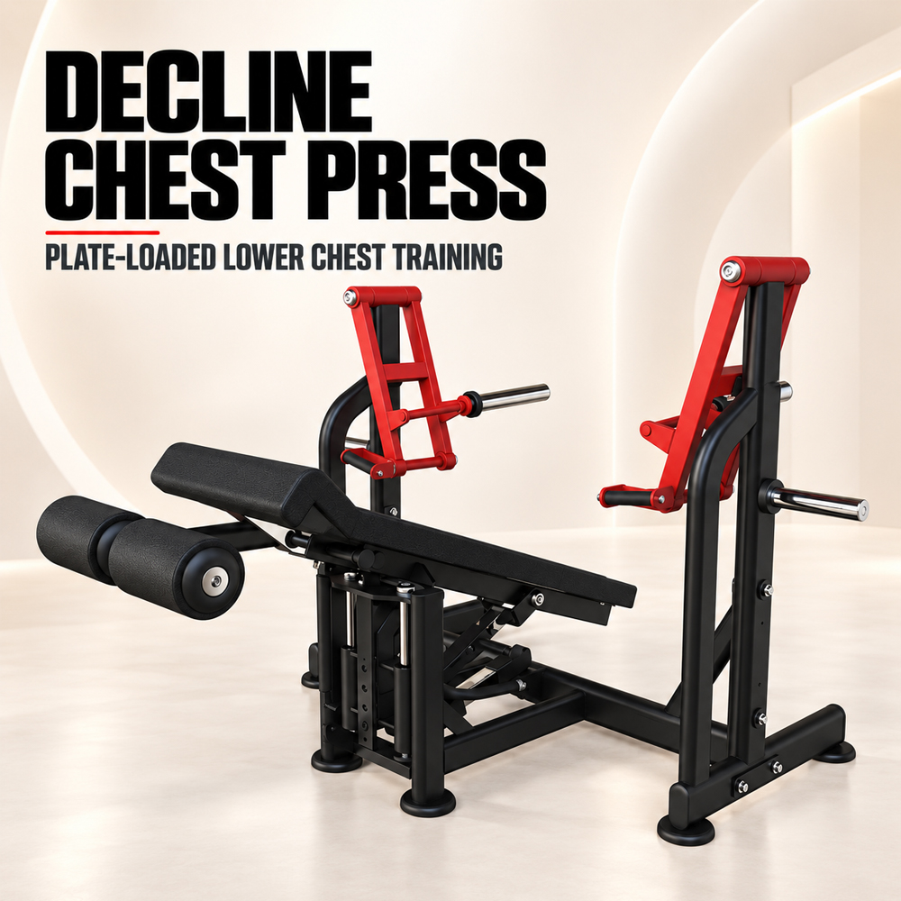 Plate Loaded Decline Chest Press KWT-08